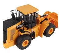Carrera RC Cat 950M - Cargador de Ruedas teledirigido (1:24, 35 cm, con Pala de Metal y Brazo Delantero, función Completa de 2,4 GHz, neumáticos neumáticos, Licencia Original, a Partir de 8 años)