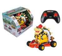 Carrera RC Mario Kart 2.4GHz Mario Kart Pipe Kart I Bowser RC Vehículo con licencia oficial I Diseño auténtico I para los fans de Nintendo I Coche a control remoto escala 1:18 I hasta 9 kmh