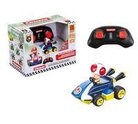 Carrera RC Mario Kart Mini Sapo RC para niños y Adultos, niños y niñas, Licencia Original única, diversión de conducción instantánea con Listo para Correr, auténtica Experiencia de Mario Kart, Azul