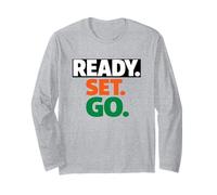 Carrera Ready Go Marathon Go Time Get Moving Sprinter de 10 km y 5 km Manga Larga