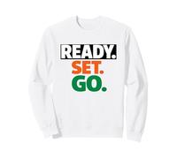Carrera Ready Go Marathon Go Time Get Moving Sprinter de 10 km y 5 km Sudadera