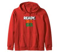 Carrera Ready Go Marathon Go Time Get Moving Sprinter de 10 km y 5 km Sudadera con Capucha