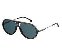 Carrera Sport 1020/S Gafas, Dark Havana/BL BLU, 60 Adultos Unisex