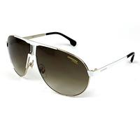 Carrera Unisex adulto 1005/S HA B4E Gafas de sol, Blanco (WHITE GOLD/BRWN SF), 66