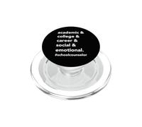 Carrera universitaria académica socioemocional. #Consejero Escolar PopSockets PopGrip para MagSafe