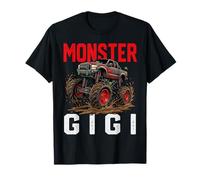 Carreras de Barro Todoterreno a Juego de la Familia Gigi de Monster Truck Camiseta