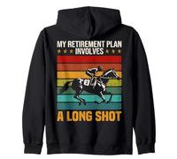 Carreras de caballos Carrera de caballos Diseño gráfico ecuestre Kentucky Sudadera con Capucha