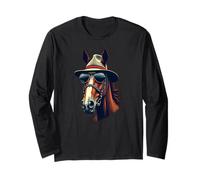 Carreras de caballos Derby Day Funny Race Horse Derby Manga Larga