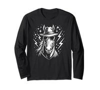 Carreras de caballos Derby Day Funny Race Horse Derby Manga Larga
