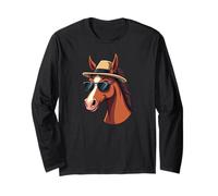 Carreras de caballos Derby Day Funny Race Horse Derby Manga Larga