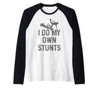 Carreras de karts: haz mis propias acrobacias, divertido karting de carreras de karts Camiseta Manga Raglan
