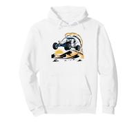 Carreras De Sand Rail Corredor Dune Buggy Desierto Baja Sudadera con Capucha