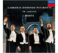 Luciano Pavarotti – Carreras Domingo Pavarotti In Concert – Universal Billard