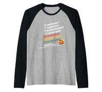 Carreras Lunes Martes Jueves Práctica Clasificatoria Día de Carrera Camiseta Manga Raglan