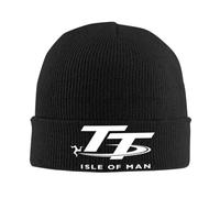 Carreras TT de la Isla de Man Gorros de Gorro manés con Estampado Gorro de Punto Gorra elástica KPOP y Unisex para Adultos Gorros de Gorra de Hip Hop con Estampado de Invierno Gorros de Gorro Regalos