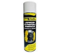 carretcar europea Limpiador de Frenos en Spray 1 Unidad 500 ml - Brake Cleaner para Coches, Motos, Bicis, Maquinaria | Limpiafrenos de Evaporación Rápida, Sin Residuos, No corrosivo, Sin acetona