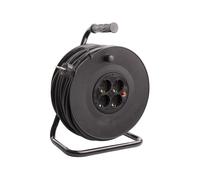 LEDKIA LIGHTING Carrete Alargador de Cable 40m 3x1.5mm con sistema Anti-Twist