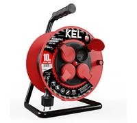 Carrete alargador profesional de 10 m para taller w-98195 kel, 4 enchu
