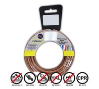 Carrete cablecillo flexible 4mm. marron 20mts libre de halÓgenos