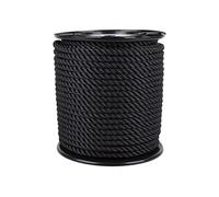 CARRETE CABO DE AMARRE 14 MM 100 M NEGRO