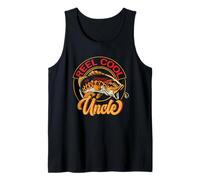 Carrete Cool Uncle Fish, Pescador, tío, Pesca de truchas Camiseta sin Mangas