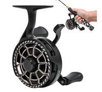 Carrete de agua salada - Carrete de mosca con de caída magnética para un lanzamiento de fluido, control de precisión con diseño anti-, rueda de pesca para adultos principiantes, hombres, tru