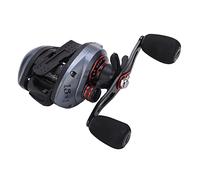 Carrete de Baitcasting con Sistema de Freno Doble, Carrete de Baitcasting 7,2: 1, Carrete de Microtaza Roja de Ahorro de Mano de Obra de Alta Velocidad, Alta Eficiencia para Exteriores(Mano izquierda)