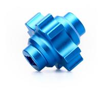 Carrete de Bloqueo diferencial de Metal 54649 for Tamiya TT02 TT02B TT02T TT02D RC, Accesorios de Piezas mejoradas for Coche(Blauw)