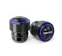 Carrete de bobinas Tornillos del Soporte Para 310T 310X 310V 310R 350T 350R 350V 350X G1 125 150 CNC Motocicleta M8 Swingarm Spools Slider Stand Tornillos(Valve caps-Blue)