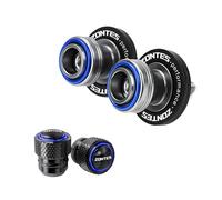 Carrete de bobinas Tornillos del Soporte Para 310T 310X 310V 310R 350T 350R 350V 350X G1 125 150 CNC Motocicleta M8 Swingarm Spools Slider Stand Tornillos(A-Blue(2PCS))