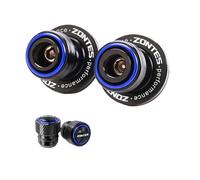 Carrete de bobinas Tornillos del Soporte Para 310T 310X 310V 310R 350T 350R 350V 350X G1 125 150 CNC Motocicleta M8 Swingarm Spools Slider Stand Tornillos(B-Blue(2PCS))