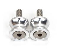 Carrete de brazo oscilante Tornillos De Soporte Deslizante Para Carretes De Basculante De Motocicleta De 10 Mm Para K&awasaki Z900 2017(8)