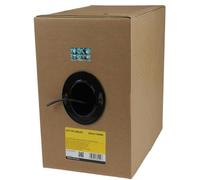 Carrete de cable de red Cat5e U/UTP negro (305 m) - STARTECH