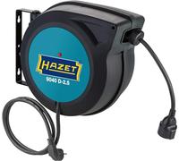 Carrete de cable HAZET 9040D-2,5 I Longitud de cable: 20 m, cable de conexión: 1,5 m, con función "Parada en cualquier punto" I Carrete de cable automático para el orden en cualquier taller