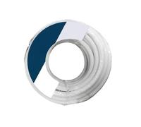 Carrete de cable paralelo 2x0,50mm blanco 25m para audio, ideal para conexiones y montaje en instalaciones acústicas.
