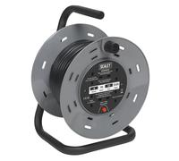 Carrete De Cable Sealey 15m 4 X 230V Disparo Térmico BCR153T