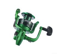 Carrete de carrete fijo de agua salada y agua dulce con brazo plegable de bobina de metal completo y sistema de accionamiento de latón suave para compatibilidad de la serie MX (MX1000)