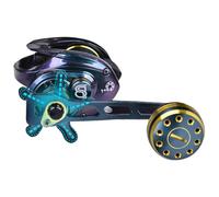 Carrete de cebo de - Diseño compacto de alta velocidad 7.2:1 | Carrete de baitcasting resistente a la corrosión, herramienta duradera para pescadores deportivos, equipo de agua dulce