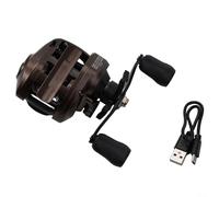 Carrete de cebo digital recargable por USB con mecanismo de freno avanzado para un funcionamiento suave