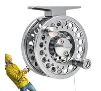 Carrete de con Mosca, Carrete Delantero para con Mosca, Equipo de, Carrete de aleación de Aluminio para en el Lago de Agua Dulce, Estanque de Arroyo, con Mosca