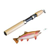 Carrete de en Hielo | Caña Ajustable Antideslizante Ligera y Cómoda | Caña de en Agua Dulce,para Desde Embarcación, Afuera y Cerca, Muelle, Orilla, Río, Lago y Playa