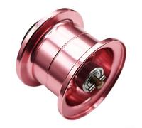 Carrete de gota de agua compatible con DAIWA para ALPHA, 21 22 Alphas/AlphasSVTW21 Modified Fluid Cup Fishing Reel Upgrade(Acero inoxidable negro morado)