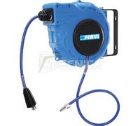 Carrete de Manguera Arma de La para Aire Comprimido Fervi 0481/15 Tubo 12x8 16M