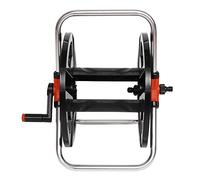 Carrete De Manguera De Metal, Tubería De Agua, Rollo De Coche, Almacenamiento De Jardín, Colgador Resistente Independiente Con Manivela, Sistema De Guía Deslizante De 35 Metros, Adecuado Para Jardines