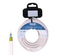 Carrete de manguera tubular H05VV-F 3G 2,5 mm², 5 m, ideal para conexión eléctrica y uso en interiores y exteriores.