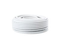 Carrete de manguera tubular H05VV-F 3G 2,50 mm², longitud 25 m, ideal para transporte de electricidad y uso en exteriores.