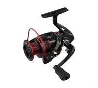 Carrete de metal ligero con sistema de arrastre sellado y mango plegable para agua salada, agua dulce, surf, roca, lubina, carpa, lago, río, barco, pesca, viajes, deportes al aire libre, aparejos