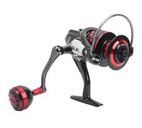 Carrete de Metal Rueda giratoria Carrete de Pesca unidireccional Sin Espacio Alta Resistencia Totalmente metálico Carrete de Gran Capacidad para Pesca en el mar Pesca en Roca