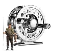 Carrete de mosca de agua salada, carrete de Baitcasting - Carretes de con mosca de curricán - Carrete de de liberación rápida, carrete de con mosca de aleación de aluminio