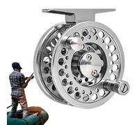 Carrete de mosca de aluminio, carrete de mosca,Carretes ligeros de Baitcaster | Equipo de pesca, carrete de aleación de aluminio para pesca en el lago de agua dulce, estanque de arroyo, pesca con